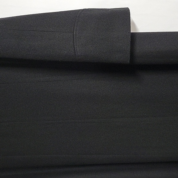 Women's Braefair Vintage Black Wool Mix Overcoat, Size 12 - Picture 8 of 16